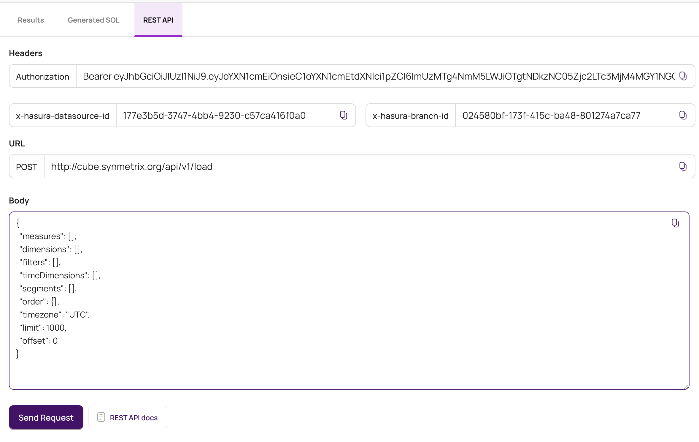 Example API Utilization